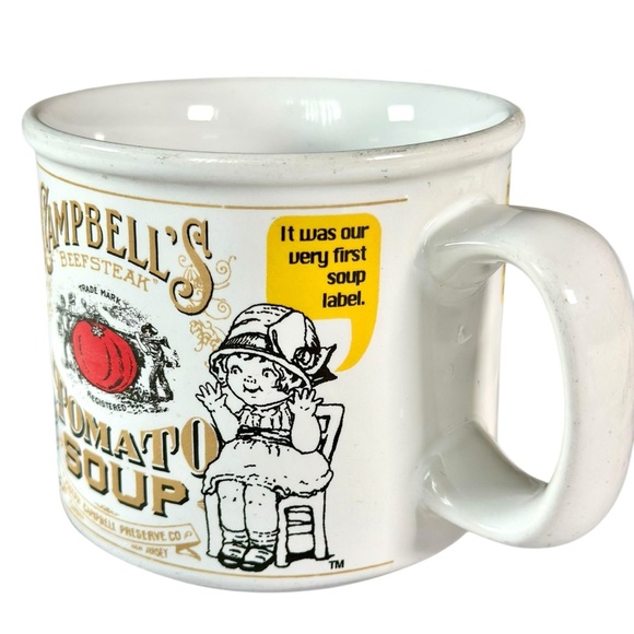 Campbell’s Soup 125th Anniversary Collection Tomato Soup Mug. - Picture 5 of 7